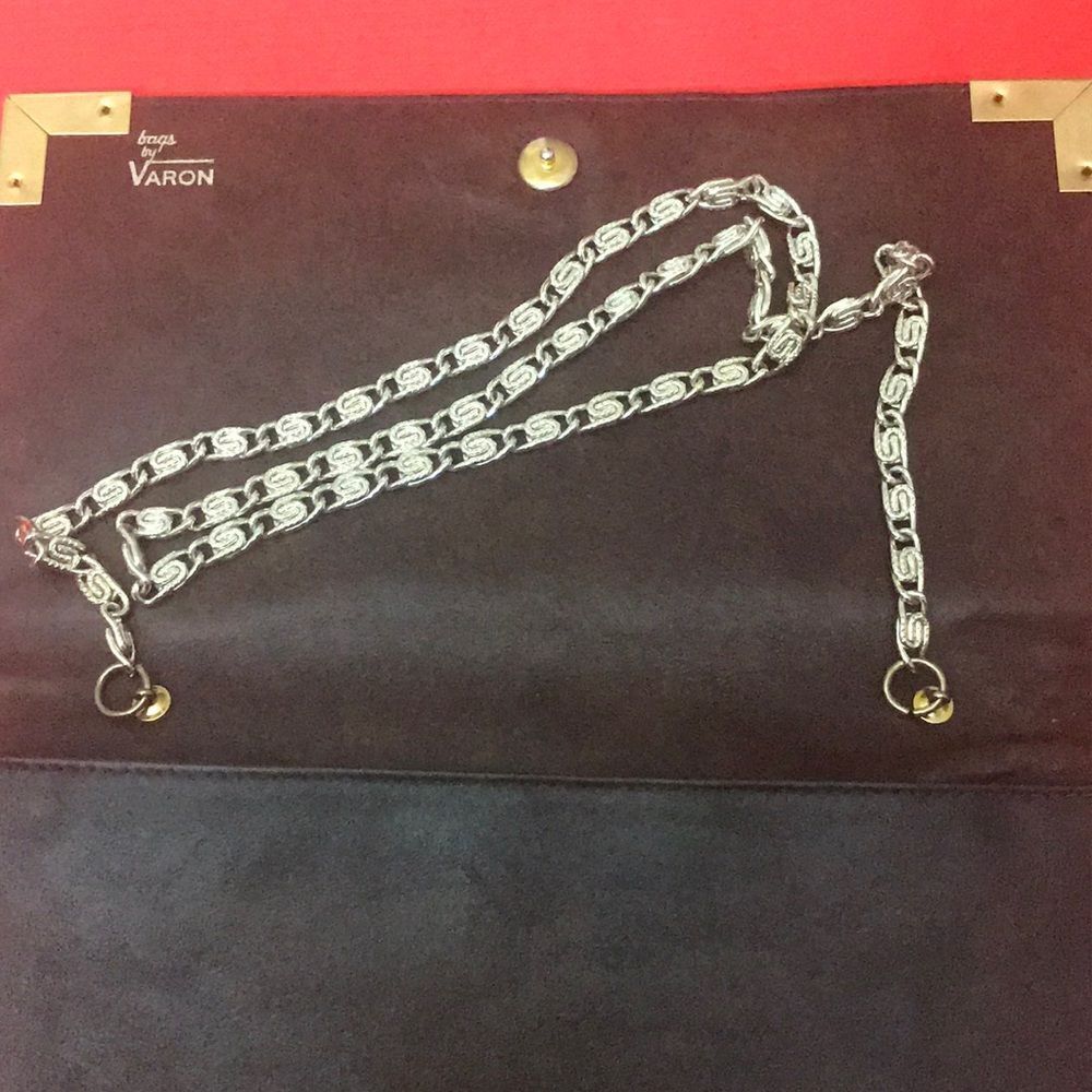 Bogs By Varon Vtg Python Hon & Snakeskin Clutch E… - image 5